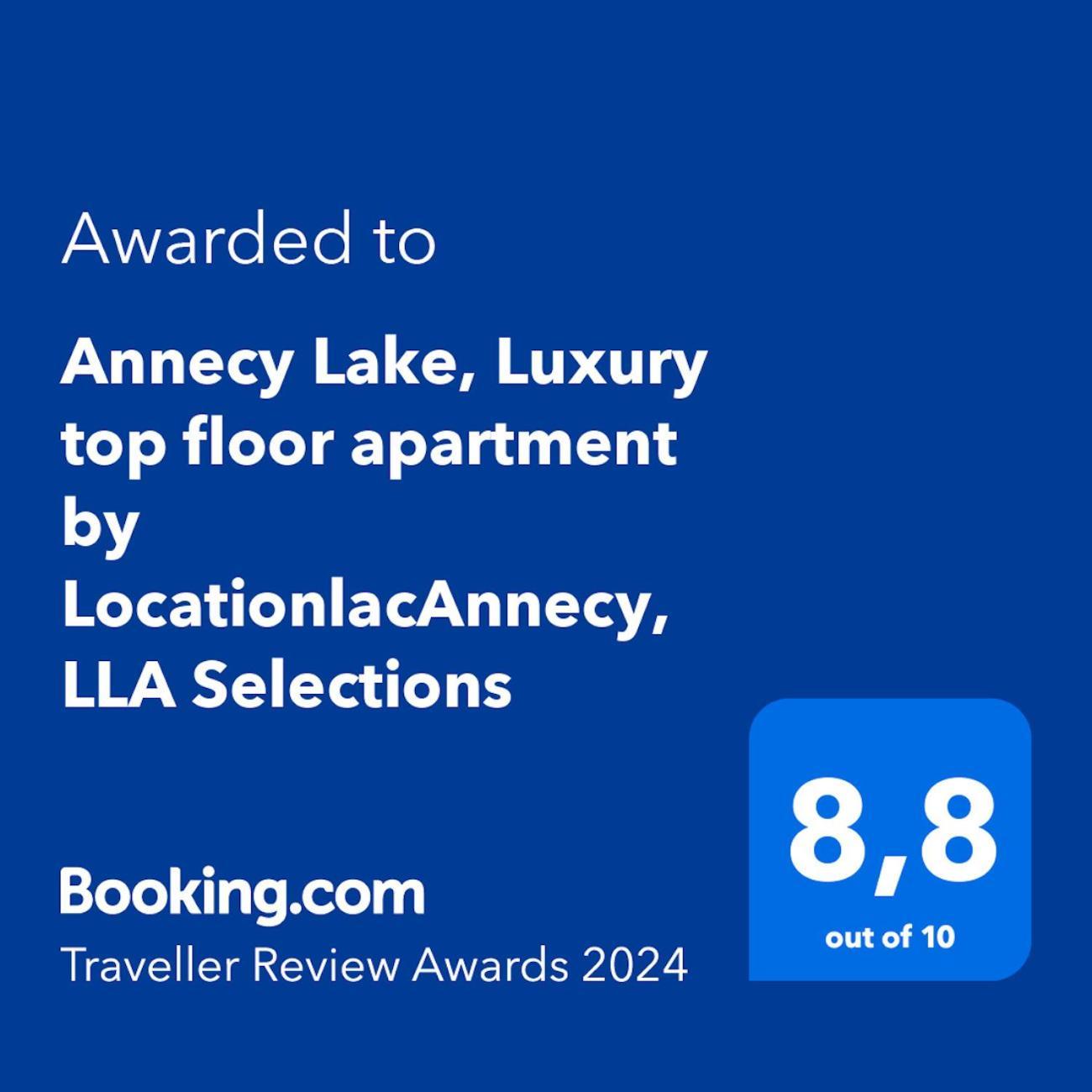 Annecy Lake, Luxury Top Floor Apartment - Lla Selections By Location Lac Annecy Exterior foto
