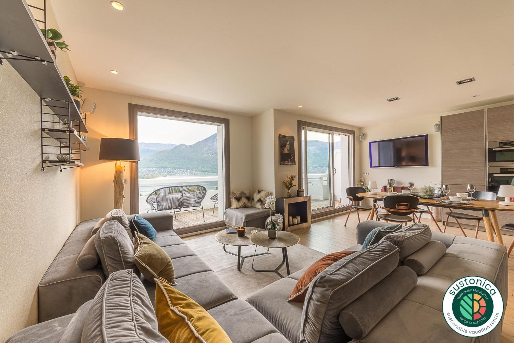 Annecy Lake, Luxury Top Floor Apartment - Lla Selections By Location Lac Annecy Exterior foto
